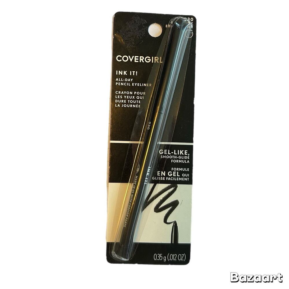 Covergirl Ink It! By Perfect Point Plus Pencil Eyeliner 230 Black Ink